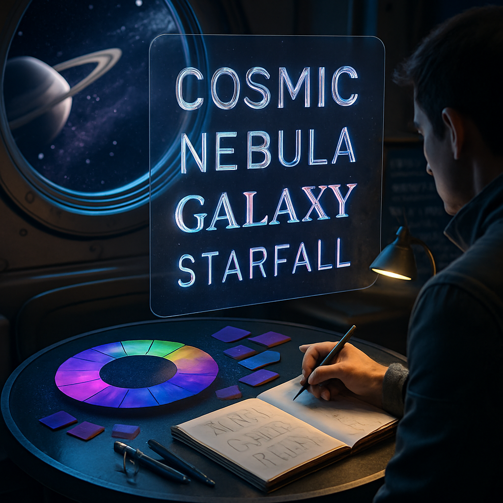 Cosmic color palettes